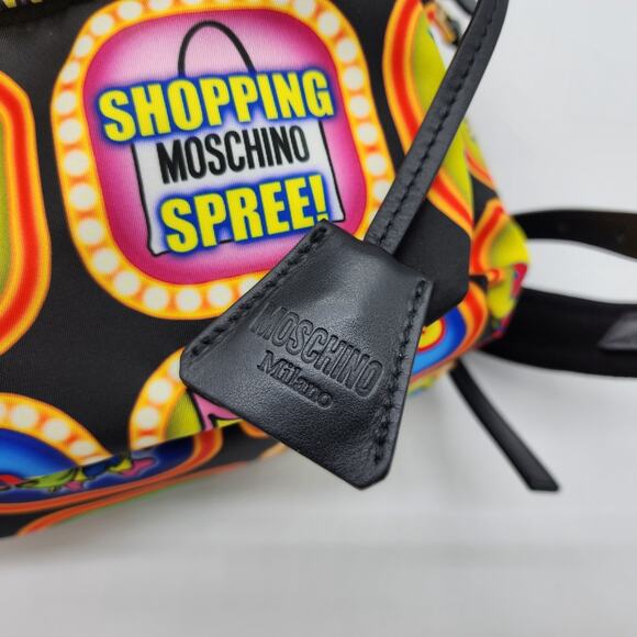 Moschino Couture x Jeremy Scott Slot Machine Fantasy Print Backpack - New $995 - Picture 4 of 8